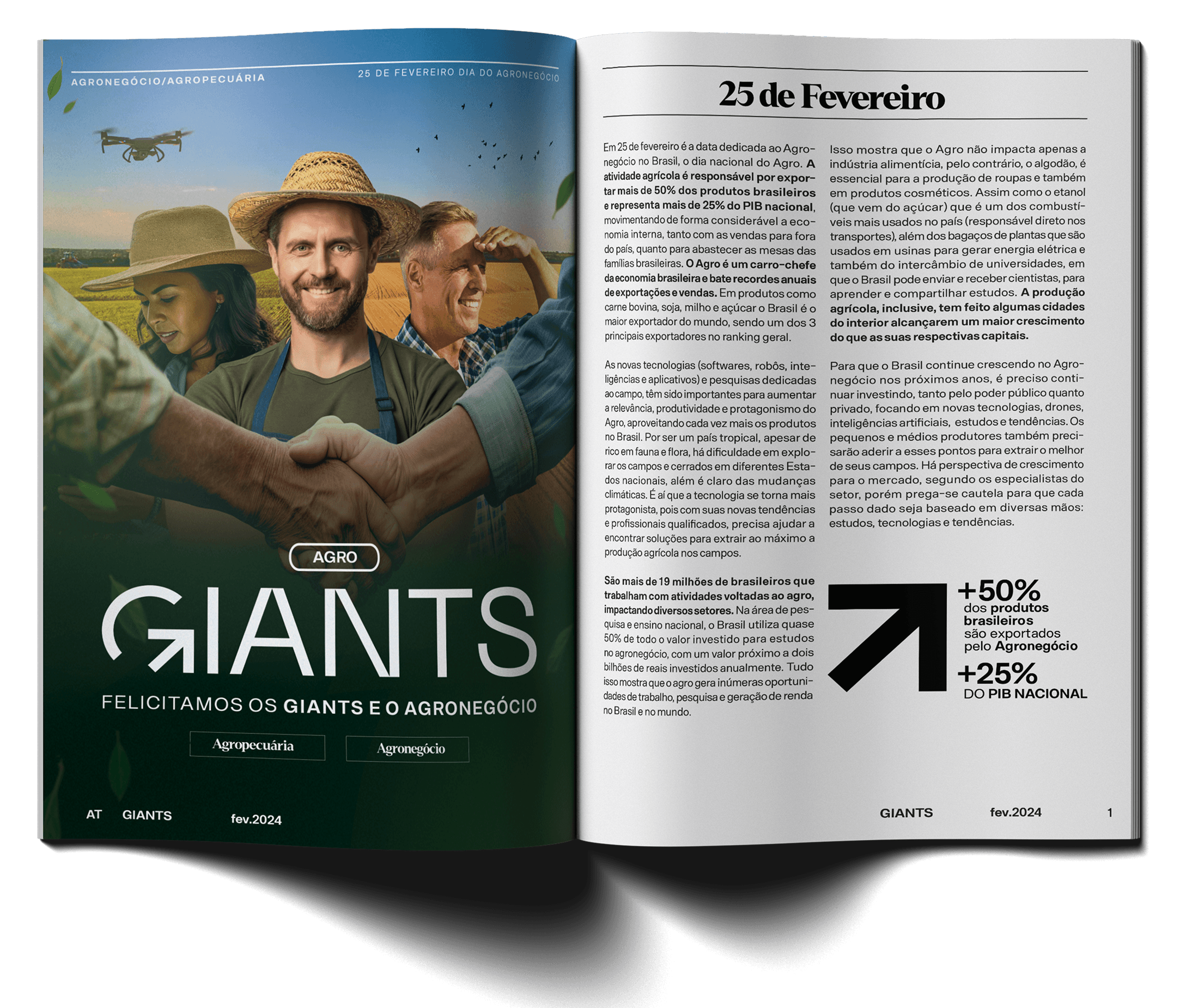 Página da Revista Giants